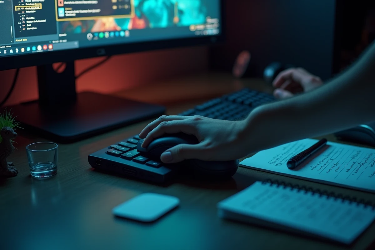 Écran de jeu vidéo MMORPG affichant un bug de quête non validée avec interface bloquée