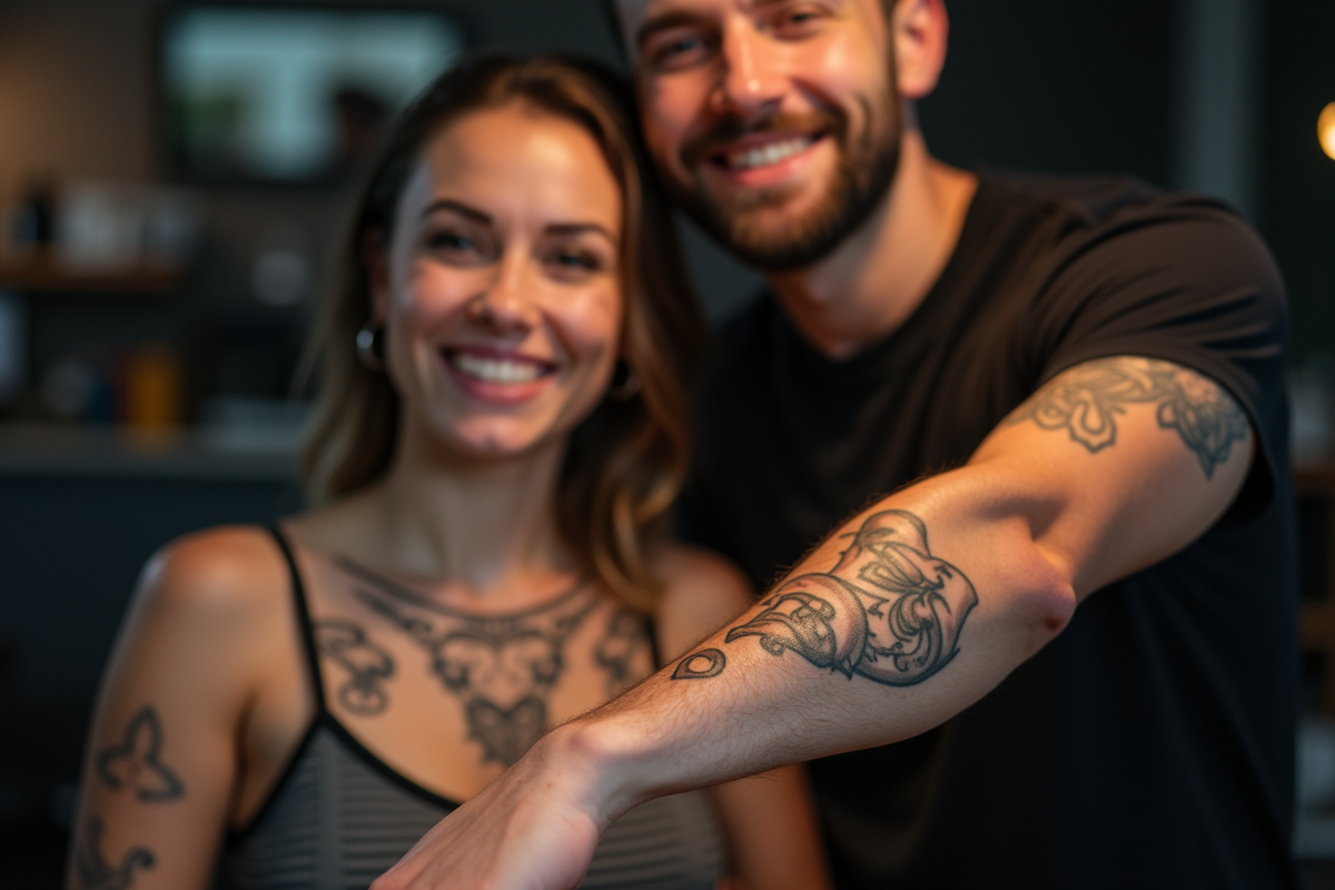 tatouage cœur