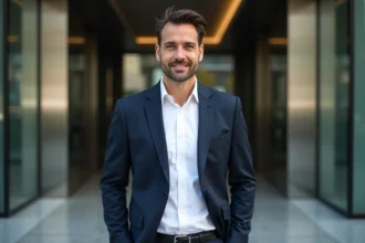Veste masculine élégante adaptée à diverses occasions et styles